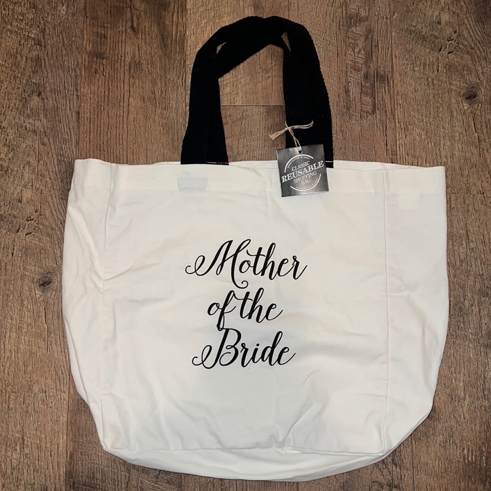 Mother of The Bride Canvas Bag- Brand New
